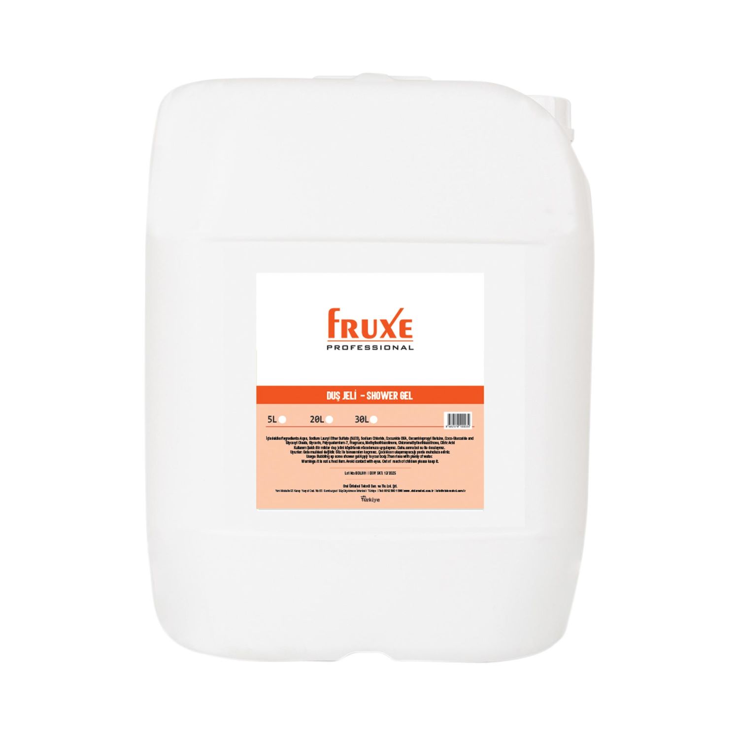Fruxe Professional – Duş Jeli 30L